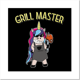BBQ Unicorn Posters and Art